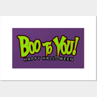 Boo To You! Happy Halloween WDW Magic Kingdom Not So Scary Design by Kelly Design Company Posters and Art